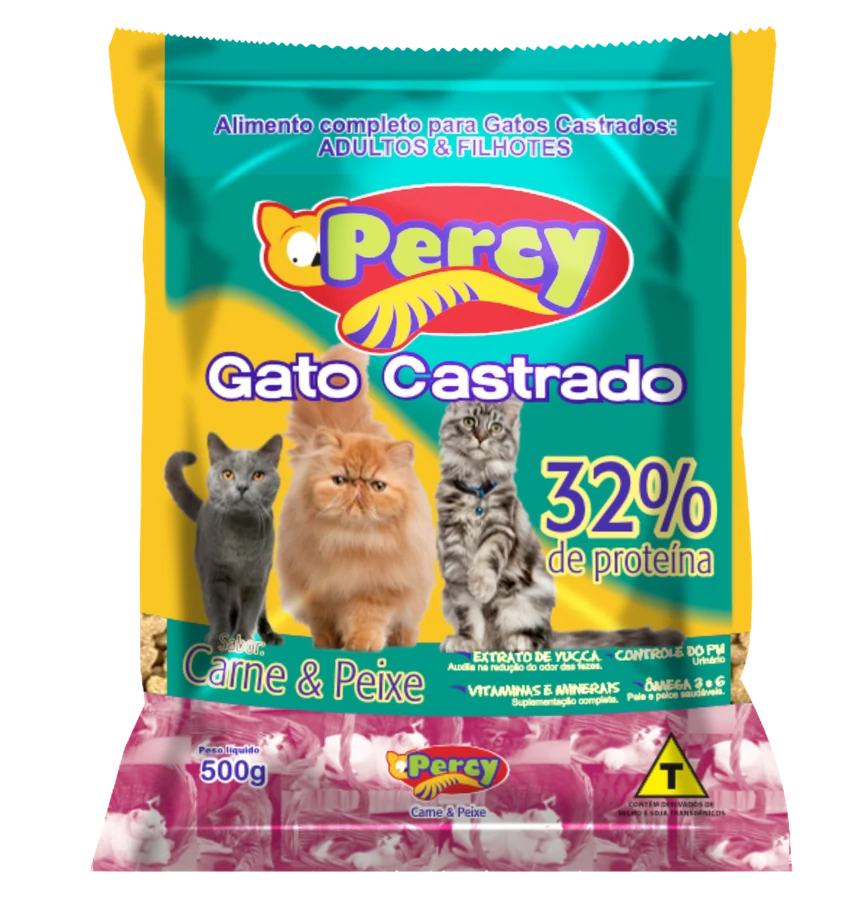 Percy — alimento para gatos esterilizados